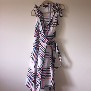 NEW striped bow tie eloquii summer dress
